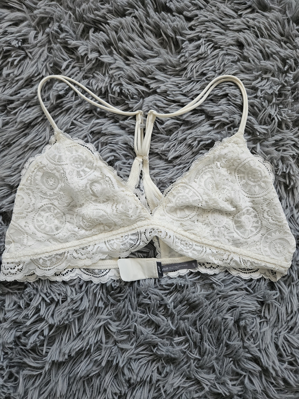 Aries Lace Bralette - Cream